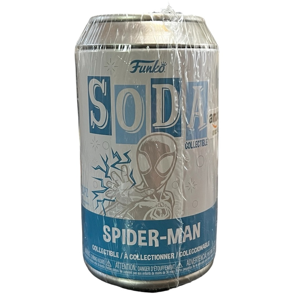 FUNKO SODA SPIDER-MAN with POSSIBLE CHASE INSIDE -
AMAZON
EXCLUSIVE